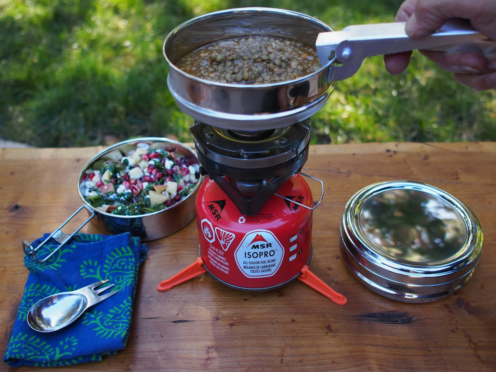 Comida de Campamento